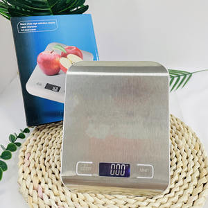 Báscula de cocina P20 de fabricante al por mayor, pantalla Digital, 2 pilas AAA ABS + báscula para hornear de acero inoxidable 201, bandeja, báscula doméstica - Product Image 3