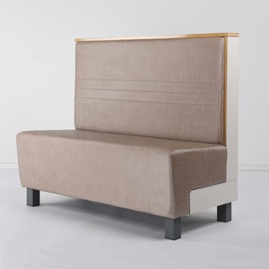 Sofá de Banco Grande para Cafetería o <span class=keywords><strong>Restaurante</strong></span>, con Estructura de Acero Resistente y Ecológica, Estilo Moderno - Product Image 1