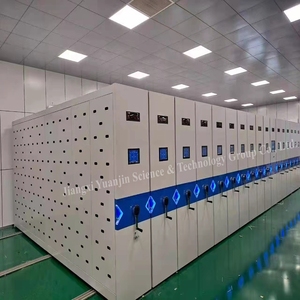 Thông minh di động hiện đại kệ dễ dàng-to-hoạt động tiết kiệm không gian có thể điều chỉnh lưu trữ giá Tủ hồ sơ cho thư viện Trường Ngân Hàng - Product Image 3