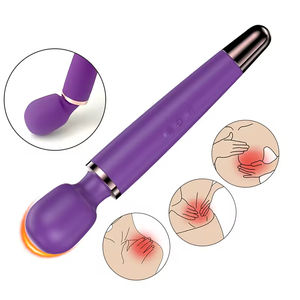Nouveautés : 3 couleurs, 5 fréquences, intensité réglable, positions variées, baguettes <span class=keywords><strong>de</strong></span> massage vibrantes magiques - Product Image 1