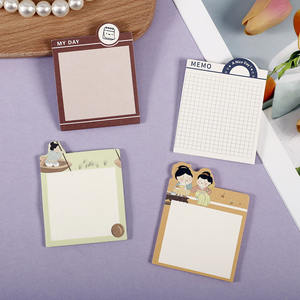 กระดาษโน้ตแบบมีกาวในตัวน่ารักแผ่นจดบันทึกพร้อมโลโก้ออกแบบได้ตามต้องการดีไซน์เฉพาะ - Product Image 2