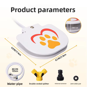 Jouet aquatique en métal pour chien, best-seller, pour le bain et le plaisir, distributeur d'eau automatique, vente en gros d'usine - Product Image 4