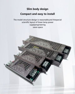 แหล่งจ่ายไฟแบบหรี่ได้แรงดันสูง350วัตต์เอาต์พุตเดี่ยว12 V/24V DC ปรับได้สำหรับอุตสาหกรรมสวิตชิ่ง LED 24/12โวลต์ - Product Image 6