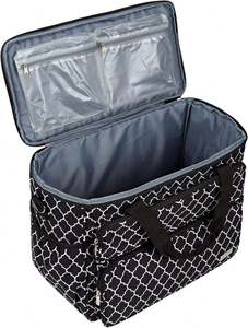 Funda para máquina de coser de tamaño perfecto con bolsillos de almacenamiento, funda protectora con cuerda lateral, bolsa para máquina de coser, muestra gratuita - Product Image 5