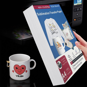 100gsm Pet phim thăng hoa giấy cho máy in phun 100 cái/túi A4 T-Shirt chuyển với mực thăng hoa dtf in - Product Image 3