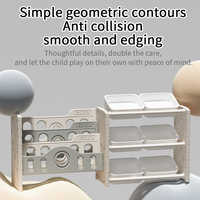 Étagère de rangement moderne pour bébés et enfants Armoire à jouets Boîte de rangement pour vêtements