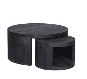 Table basse réglable en bois massif taille personnalisable meubles faits à la main pour la maison hôtel école hôpital utiliser-tabourets poufs - Product Image 2