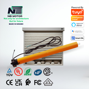 Сверхтихие радиоролоновые жалюзи, 45 мм, современный дизайн, трубчатый мотор, дистанционное управление для автоматической двери/окна отеля, 3000 кг - Product Image 3