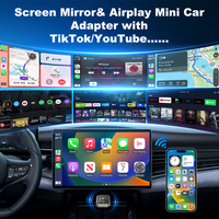 Adaptateur sans fil CarPlay 3 en 1 pour écran de voiture, Linux Miracast Airplay, adaptateur USB C pour téléphone, dongle de mise en miroir pour iPhone