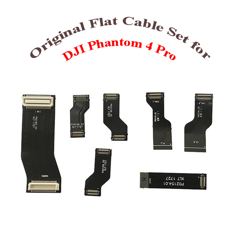 Original <strong>Phantom</strong> <strong>4</strong> Pro <strong>Flat</strong> <strong>Cables</strong> Kit Flexible <strong>Flat</strong> Line <strong>Replacement</strong> Wire for <strong>DJI</strong> <strong>Phantom</strong> <strong>4</strong> Pro Drone Repair Spare Parts