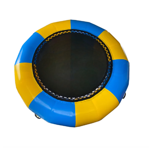 แทรมโพลีนน้ำเป่าลม Aqua Jump พร้อมสไลเดอร์ ดีไซน์สปอร์ต สำหรับใช้ในบ้าน สวนสนุก และอุปกรณ์เล่นน้ำ - Product Image 5