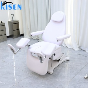KISEN Nouvelle Arrivée Lit d'examen gynécologique électrique confortable avec fonction massage, Chaise de salon de beauté pour usage en clinique esthétique privée - Product Image 4