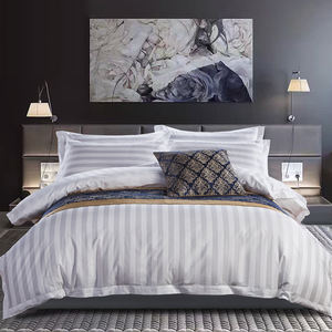 ชุดเครื่องนอนผ้าคอตตอนผ้าปูที่นอน<span class=keywords><strong>7</strong></span>ชิ้นชุดเครื่องนอนผ้านวมสำหรับโรงแรม - Product Image 1