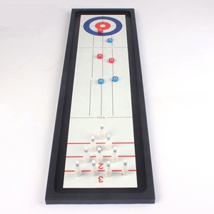 Jeu de Sport d'intérieur 3 en 1 planche à mélanger en plastique pliable planche à friser de Bowling - Product Image 1