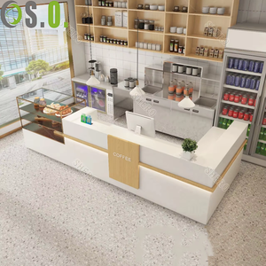 الحد الأدنى من القهوة الحديثة المخصصة مقهى تصميم أو القهوة مع علبة عرض النظارات - Product Image 3