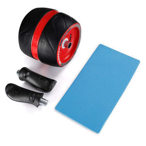 Equipo de fitness Logotipo personalizado Rebote automático Antideslizante ABS Rueda Abominal AB Roller Set - Product Image 2