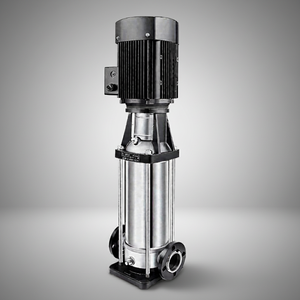 Bomba Centrífuga Vertical Multietapa de Acero Inoxidable, Bomba de Circulación de Tuberías de Frecuencia Variable para Agua Limpia OEM - Product Image 1