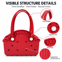 Sac de transport pour animaux de compagnie en EVA moulé 36x18x25cm, fourre-tout ventilé à ouverture supérieure pour chats et petits chiens, 8 couleurs, vente en gros pour le voyage