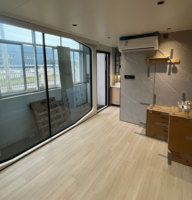 Pour CGCH maison mobile moderne conteneur confortable préfabriqué cabine d'appartement en aluminium de Style Design chinois