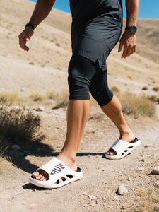 Yearning man all season Sports Slides <b>Slippers</b> EVA Cushioning Thick Sole Non-Slip Odor-Resistant Breathable Indoor - Product Image 6