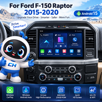 Autoradio Android 13 pouces pour Ford F150 2015-2021, lecteur DVD, navigation, Apple CarPlay, Android Auto