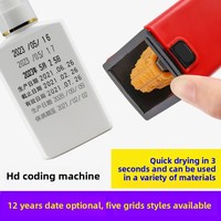 Machine Manuelle de Codage de Date pour Emballages Alimentaires Impression des Dates de Production et de Péremption Machine d'Impression de Codes de Date d'Expiration
