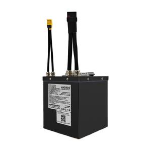 Paquete de Baterías de Litio AMORGE 13S6P 48V 24AH 180A con Caja Metálica para Bicicleta Eléctrica - Product Image 1