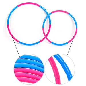 Meilleure vente Slimming Body Hula Fabricant meilleur anneau de cerceaux lestés pour les enfants