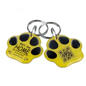 Üst satış Nfc epoksi etiketi yeni malzeme pet köpek etiketi RFID epoksi etiketi pet shop epoksi kullanılan NFC kart