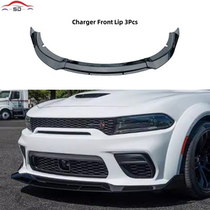 Pour <span class=keywords><strong>Dodge</strong></span> <span class=keywords><strong>Charger</strong></span> avant lèvre Spoiler pare-chocs 3 pièces nouvel état Installation Non destructive remise en vrac disponible Ample Stock - Product Image 4