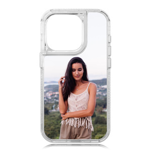 Chất lượng cao chống sốc 3 trong 1 điện thoại trong suốt trường hợp 2D trống thăng hoa trường hợp điện thoại cho Iphone 15Pro max,16pro max 360 trường hợp - Product Image 4