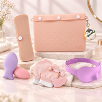 OEM ODM Kit Cadeau d'Outils de Beauté : Sacs de Rangement pour Pinceaux et Houppettes, Boîte Cadeau Personnalisée, Collection d'Accessoires de Maquillage et Soins de la Peau, Rouleaux de Glace