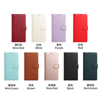 Étui portefeuille en cuir PU pour iPhone 18 17 16 15 14 13 12 11 Pro Max avec sangle