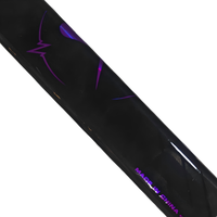 Bâton de hockey extérieur professionnel de haute qualité en fibre de carbone, léger (380 g), longueur 165 cm, durable, pour adultes et enfants