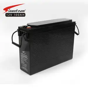 电信使用电池存储12V 100AH 150AH 200Ah逆变器免维护铅酸电池