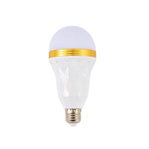 Ampoule LED d'urgence E27 7W avec batterie interne rechargeable IP65 pour éclairage domestique et d'urgence - Product Image 1