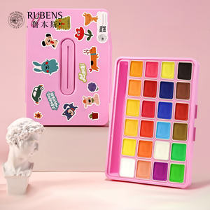 Ensemble de peinture <span class=keywords><strong>gouache</strong></span> rose et bleue Paul Rubens 30ml 80ml personnalisable, fournitures artistiques pour étudiants - Product Image 6