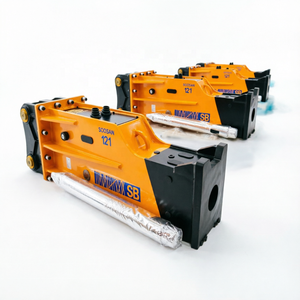 SB121 Nuevo martillo hidráulico tipo caja con motor y cojinetes para excavadoras de 28-35 toneladas, para minería y construcción, 1 año de garantía - Product Image 1