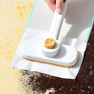 Wholesale Hot Sale 1pc Portable Rotatable Multifunctional <b>Wall</b> Mount Cleaning Brush for Home Living Room Bathroom Rectangle <b>Mop</b> - Product Image 5