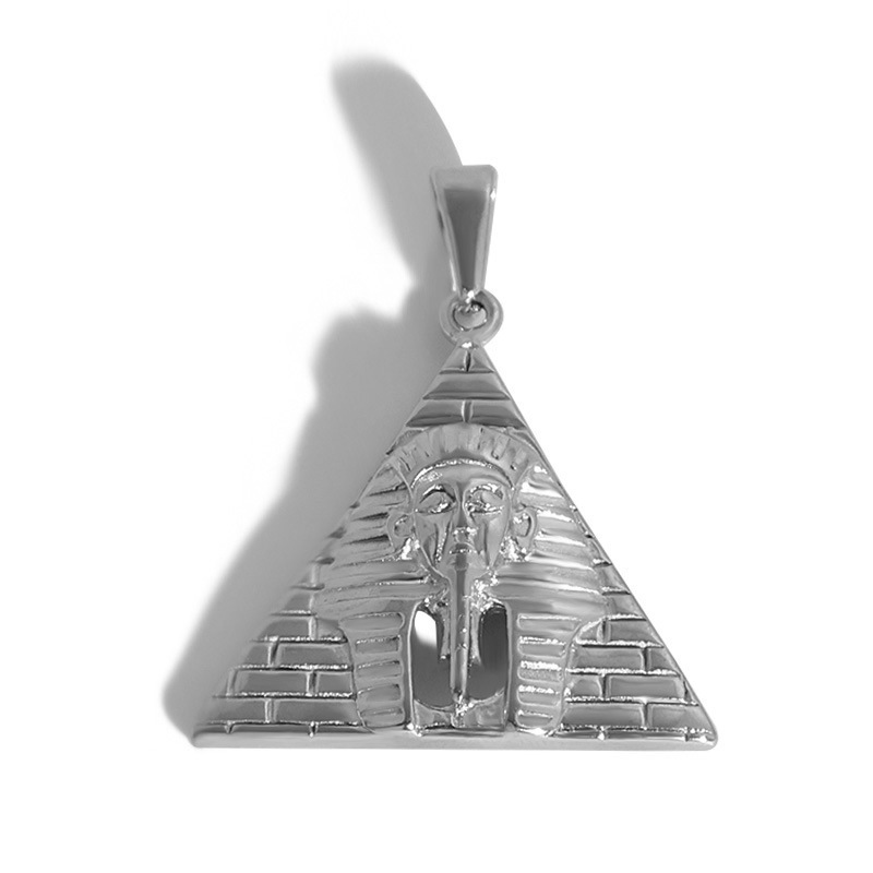 ZJQ03-pyramide pharaon égyptien argent