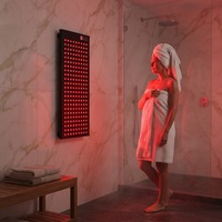 Sauna infrarouge à domicile, panneau de luminothérapie rouge moderne pour une relaxation corporelle complète, LED haute résistance aux températures élevées