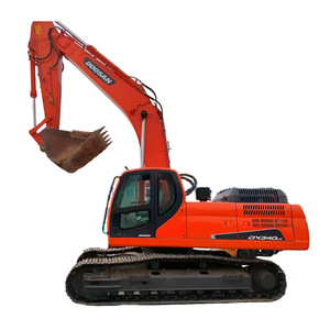 รถขุดตีนตะขาบขนาดใหญ่ DOOSAN DX340LC มือสอง รุ่นปี 2023 น้ำหนัก 34 ตัน มอเตอร์แบริ่ง ผลิตในเกาหลี คุณภาพดี เครื่องยนต์ เกียร์ปั๊มไฮดรอลิก - Product Image 1