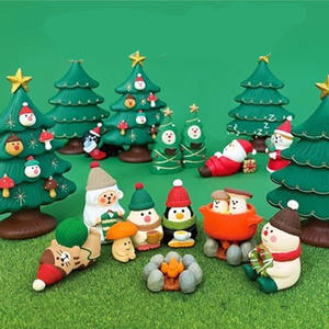 Nuevo Producto Japonés Zakka: Manualidades <span class=keywords><strong>de</strong></span> Resina DIY con Diseño <span class=keywords><strong>de</strong></span> Hongo Navideño y Gatito, Decoración <span class=keywords><strong>de</strong></span> Escritorio <span class=keywords><strong>de</strong></span> Dibujos Animados para el Hogar - Product Image 3