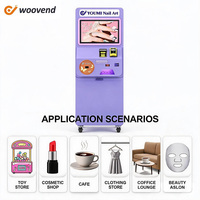 Máquina Expendedora de Impresión de Uñas con IA, Dispositivo Inteligente Innovador y Comercial Personalizado, con Acceso a API y SDK