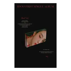 1 ° Album singolo di Jisoo Blackpink Mini Album di foto in PVC e copertina in pelle per porta carte regalo o foto - Product Image 4