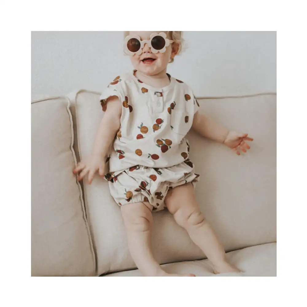 children's suit Wholesale Cheap girl summer spring clothes set for kids