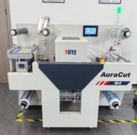 Vorey AuraCut M4 – Nouvelle machine compacte numérique tout-en-un pour découpe de rouleaux d'étiquettes et finition d'autocollants, compatible OEM/ODM, idéale pour les petites impressions