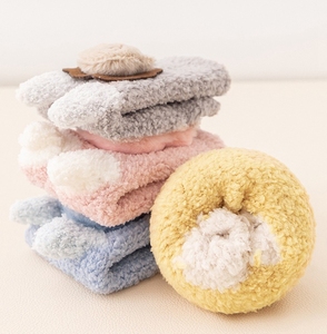 2024 nouveau produit corail <span class=keywords><strong>polaire</strong></span> équipage chaussettes enfants moelleux garçons chaud <span class=keywords><strong>polaire</strong></span> chaussettes enfant en bas âge doux en peluche chaussettes - Product Image 6