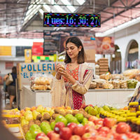 Écran d'affichage mobile programmable couleur intégrale Mini LED 35*99 Plus, haute luminosité, étanche IP65, HDR 1000, résistant à la lumière du soleil