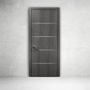 Puertas Corredizas Interiores Modernas Antirrobo para Dormitorios de Hotel, Fabricadas en Madera MDF Compuesta - Product Image 4